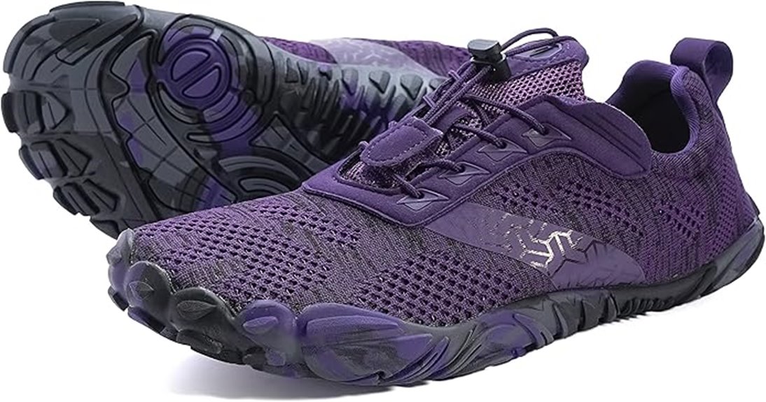 wide toe box footwear
