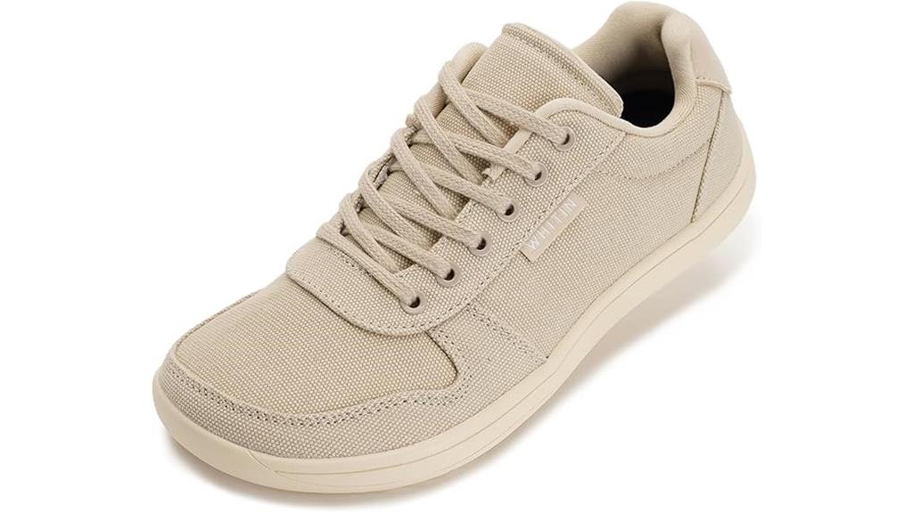 wide toe box sneakers