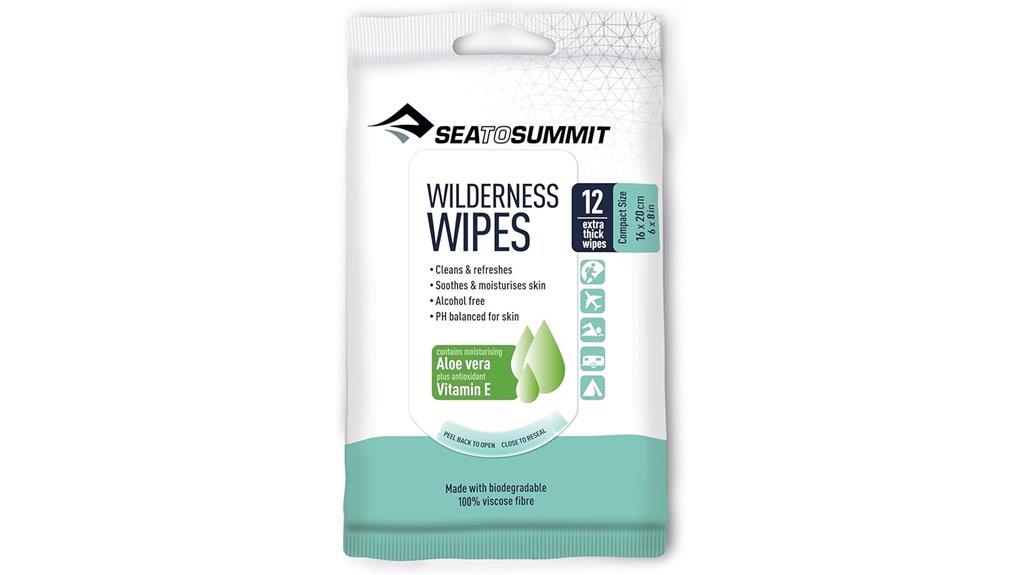 wilderness wipes for hygiene