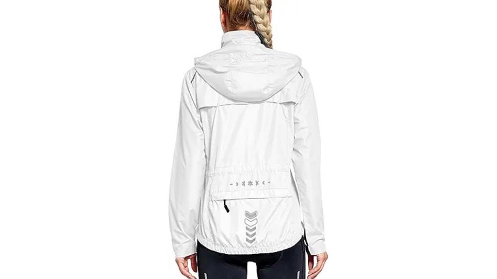 windproof cycling jacket hood