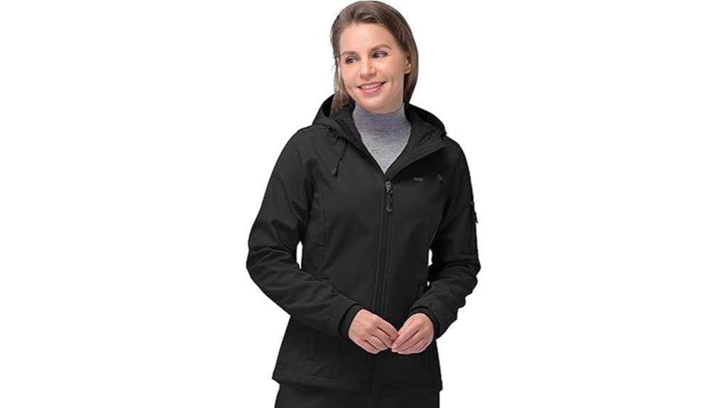 windproof fleece lined jacket