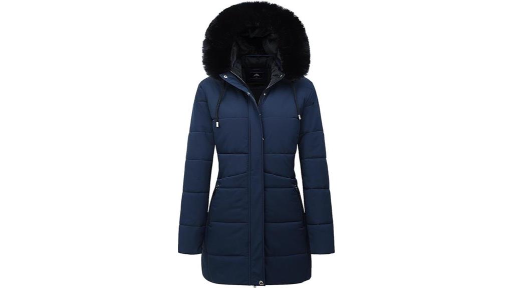 winter coat with hood