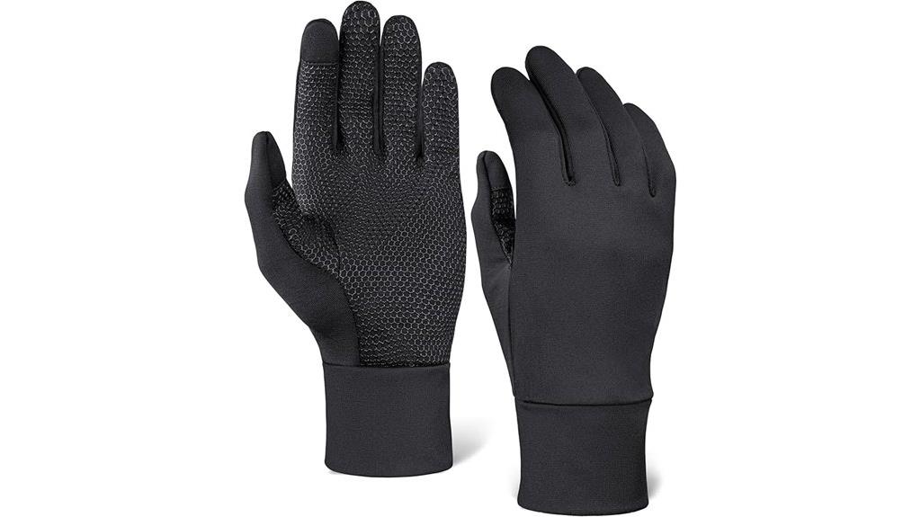 winter hiking running gloves