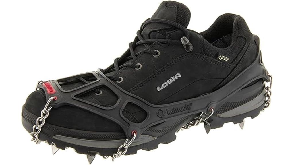 winter hiking traction accessories