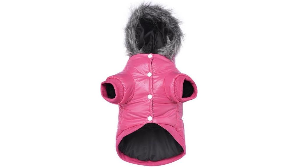 winter puffer jacket for dogs