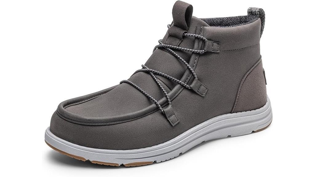 winter slip on casual boots