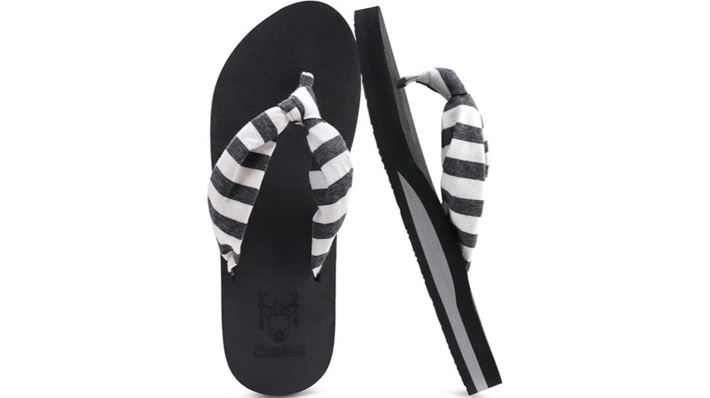 women s arch support flip flops