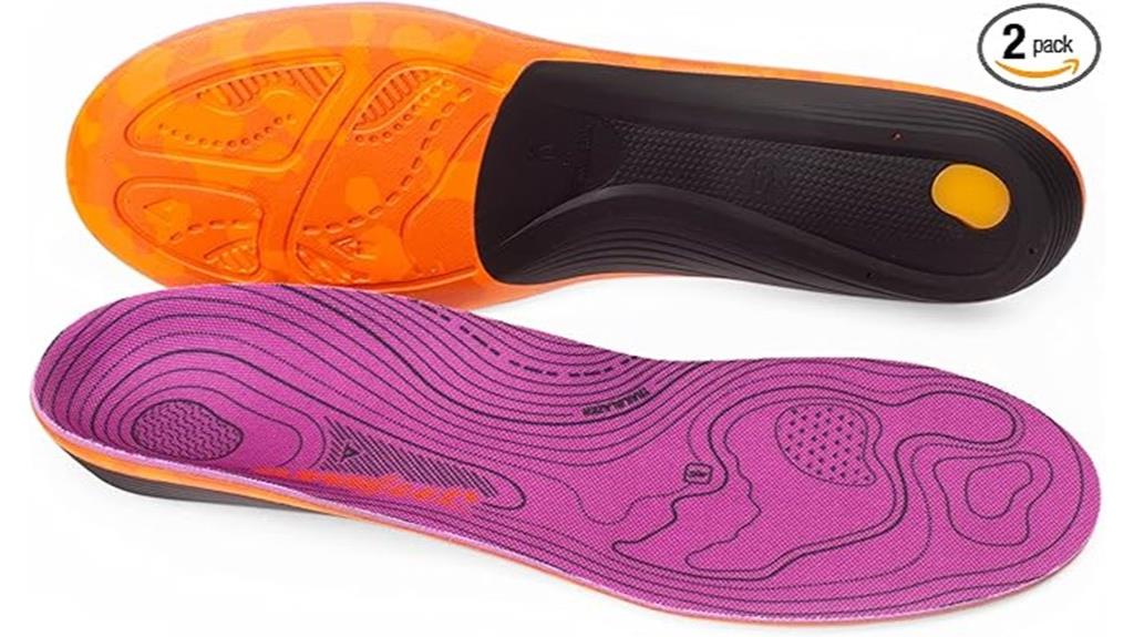 women s hiking support insoles