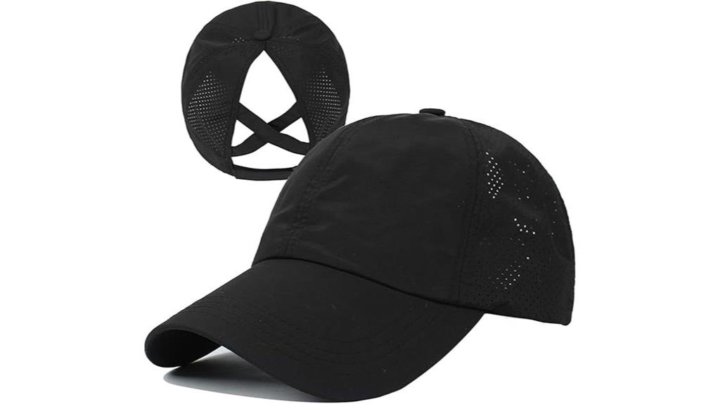 women s ponytail baseball cap