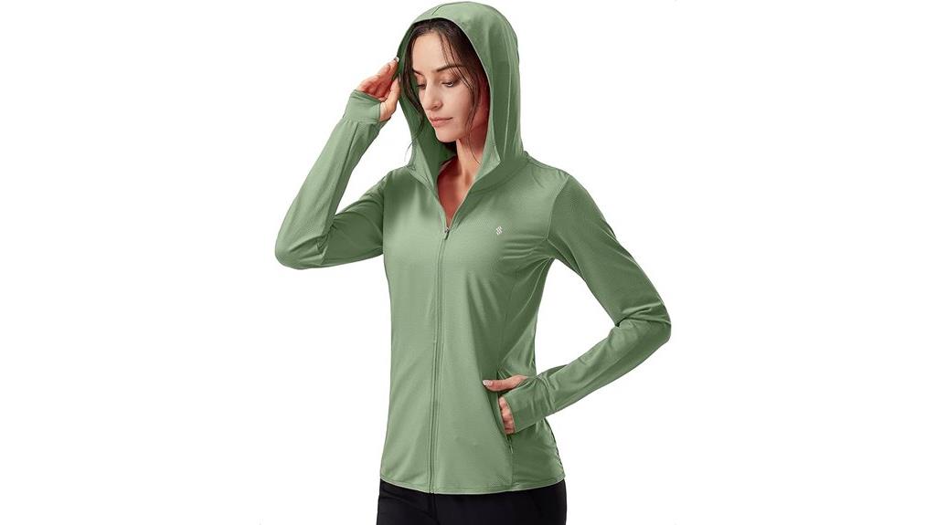 women s sun protection hoodie