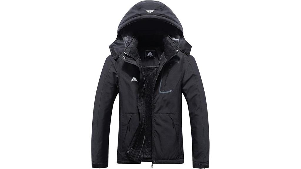 women s waterproof winter jacket