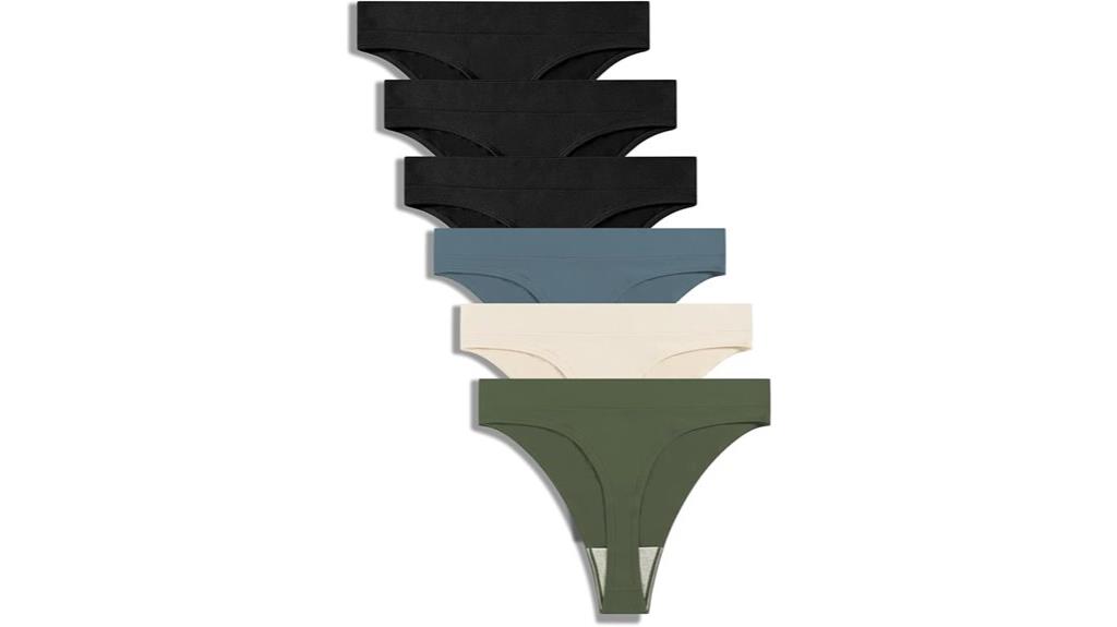 womens seamless underwear pack