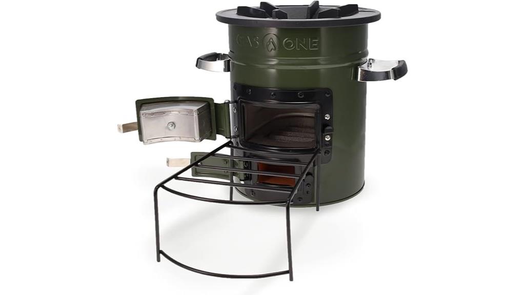 wood burning camping stove