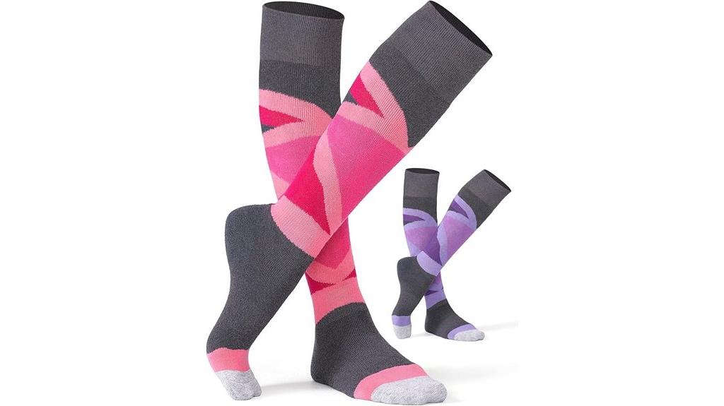 wool ski socks bundle