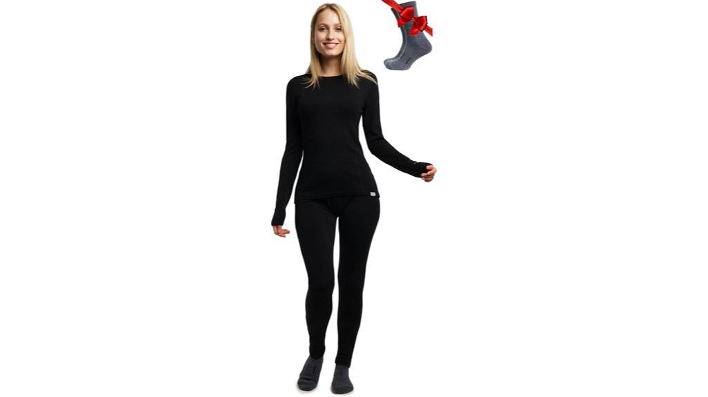 wool thermal base layer