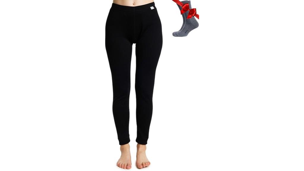 100 merino wool leggings