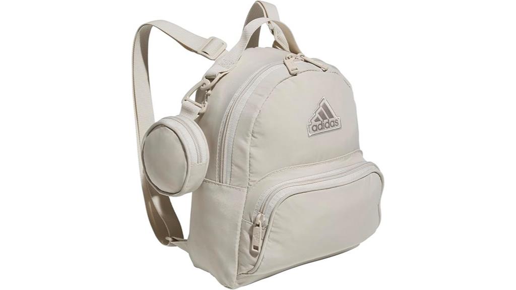 adidas mini backpack grey