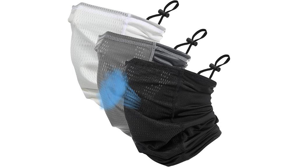 adjustable cooling neck gaiter