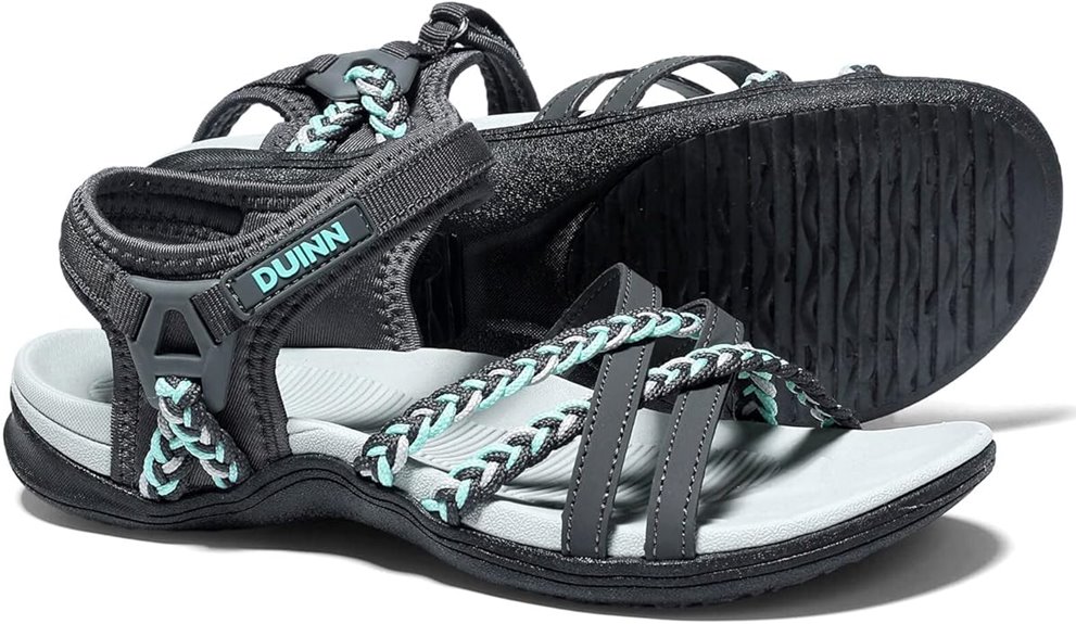 adjustable strap hiking sandals