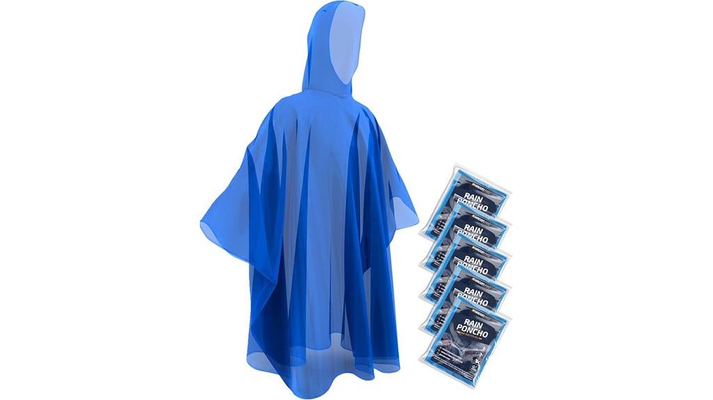 adult disposable rain ponchos