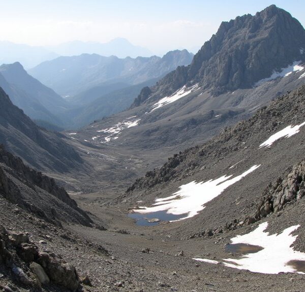 alpine routes altered by climate