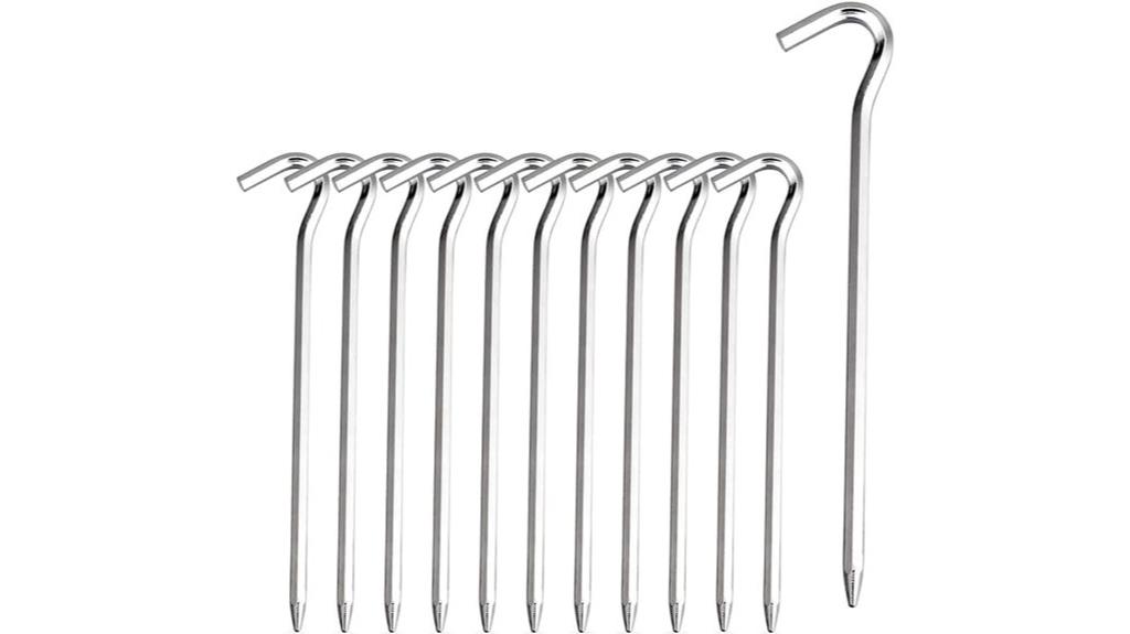 aluminium camping tent stakes