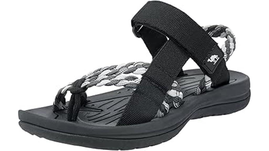 arch support hiking sandals