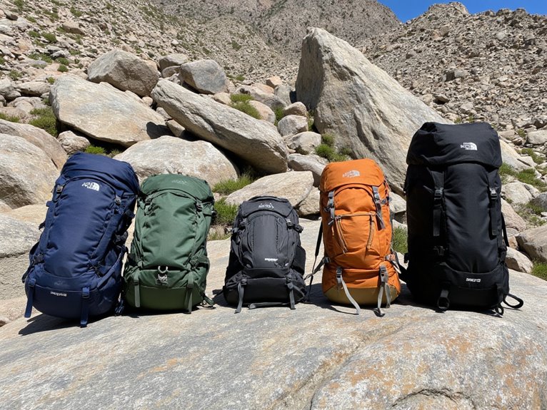 backpack sizes for activities