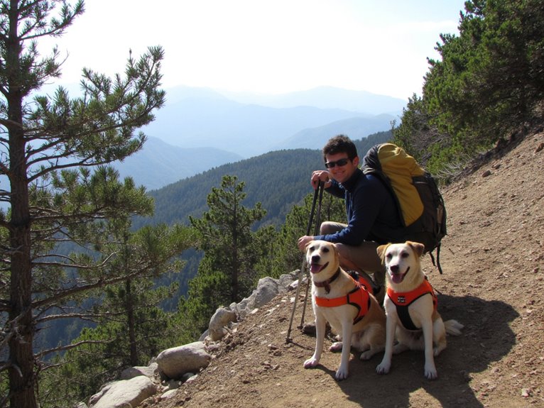 backpacking dogs training essentials