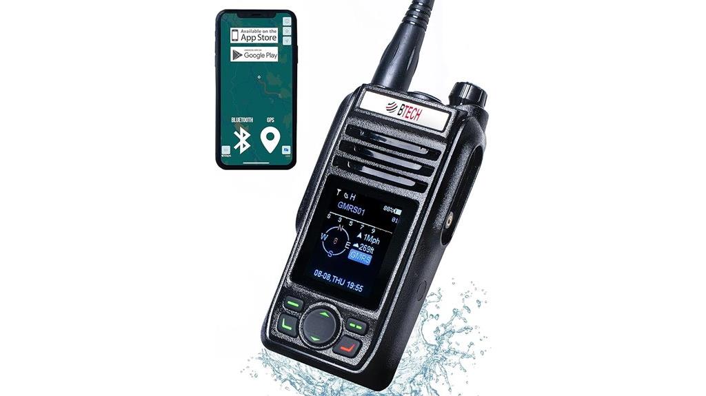 bluetooth gps gmrs radio