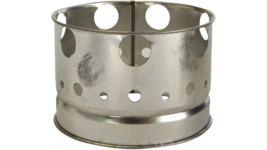 bronze portable camping stove