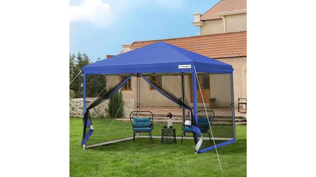 bug proof pop up shelter