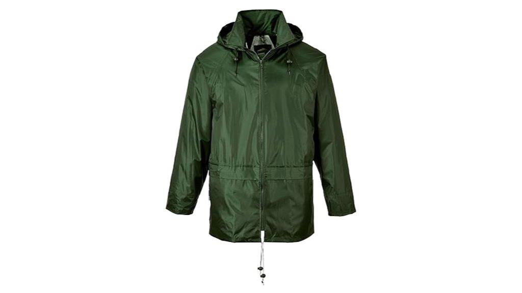 classic waterproof rain jacket