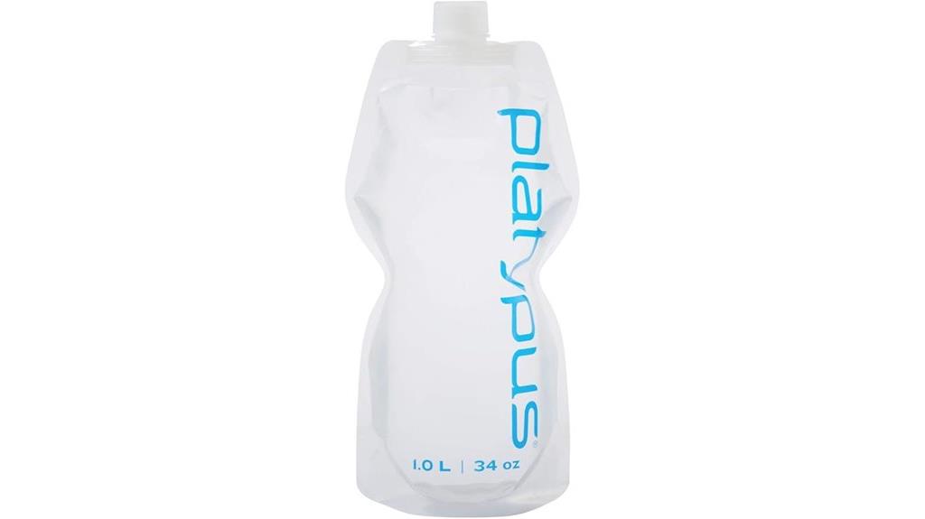 collapsible backpacking water bottle
