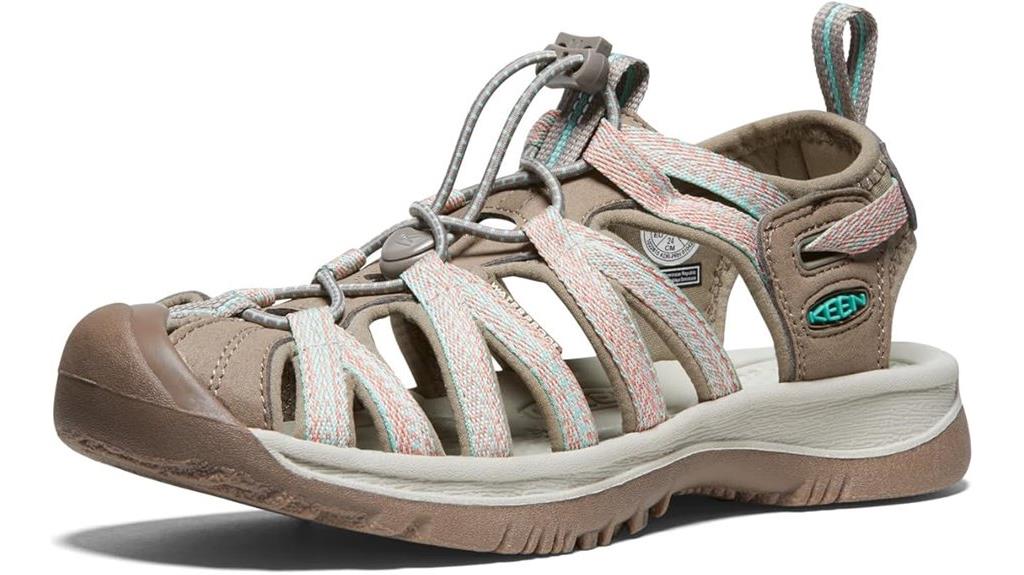 comfortable closed toe sandals