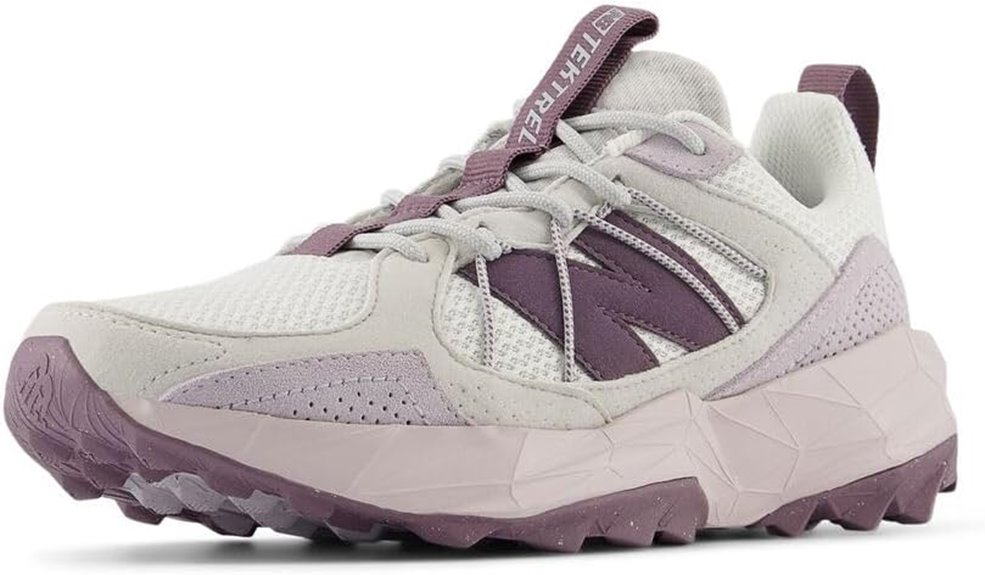 comfortable suede trail shoe