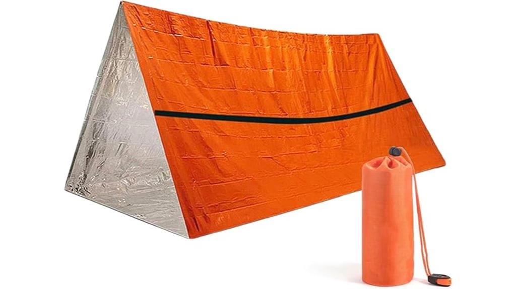 compact dual person shelter