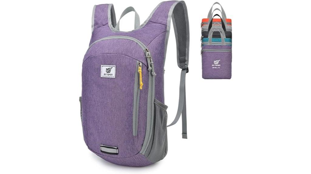 compact hiking backpack 10l