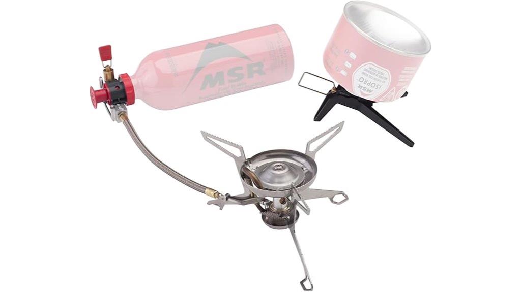 compact hybrid camping stove