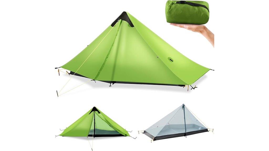 compact lightweight camping shelter
