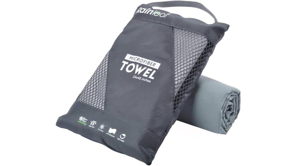 compact quick drying travel towel