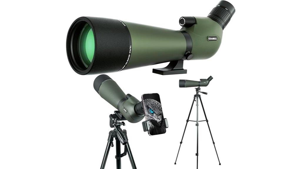 compact spotting scope bundle