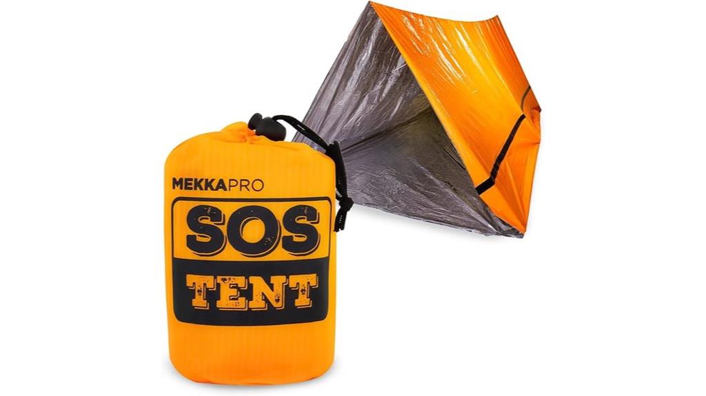 compact waterproof survival tent