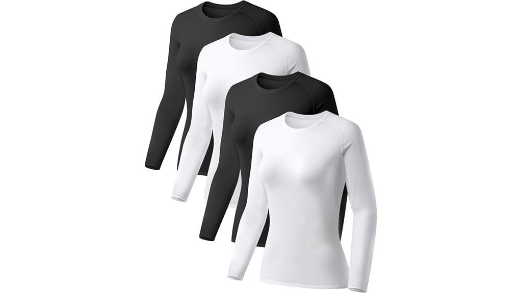 compression workout long sleeves