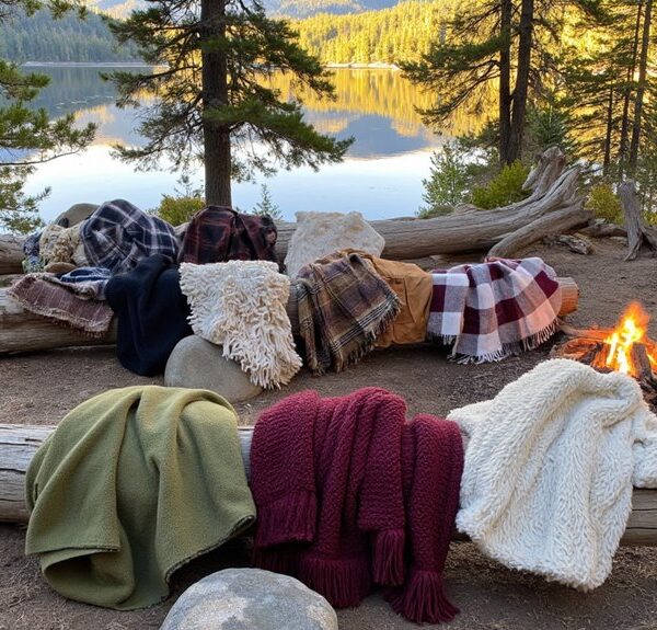 cozy outdoor throw blankets
