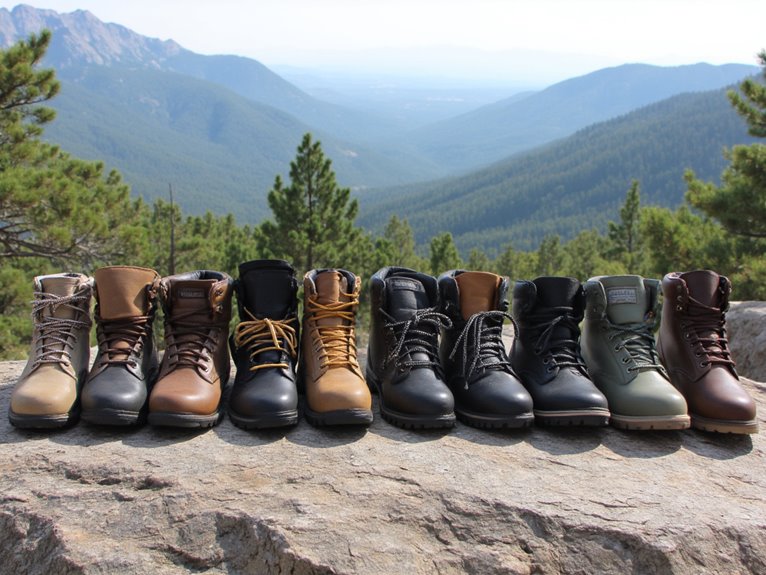 cushioned hiking boots comfort