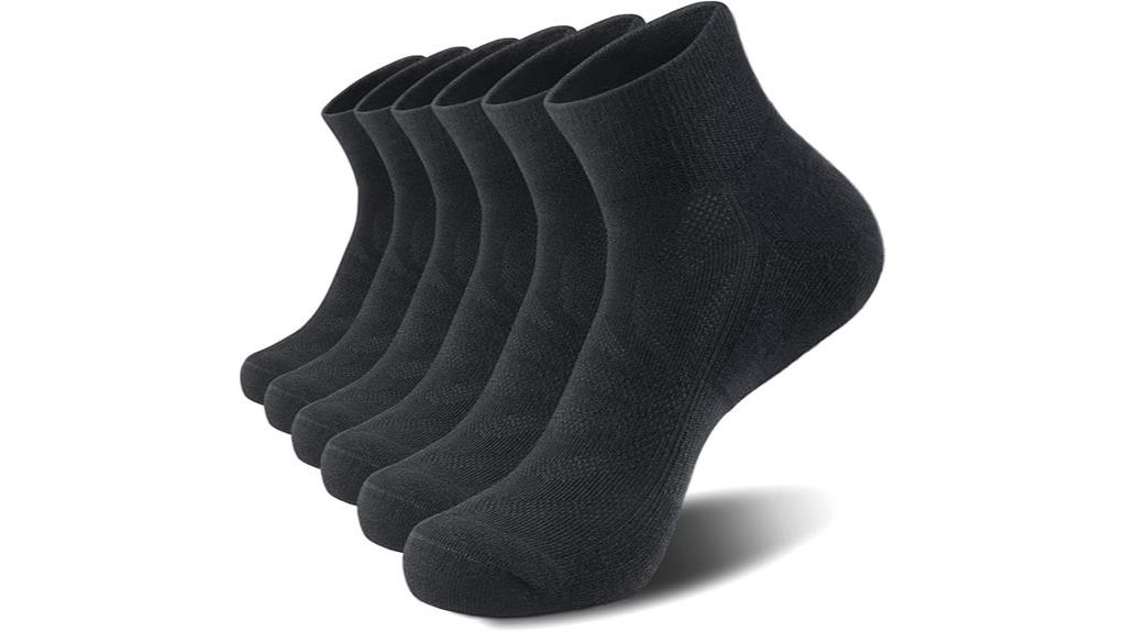cushioned sports ankle socks