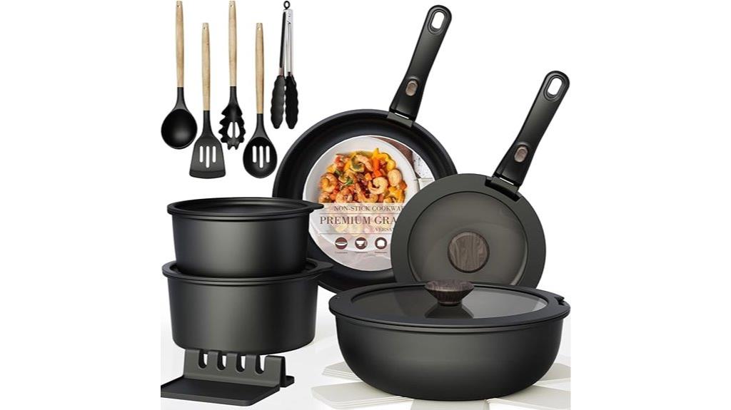 detachable handle cookware set