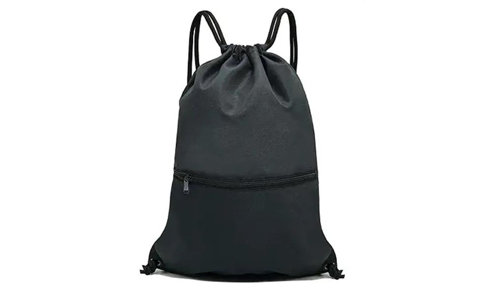 drawstring sports gym bag