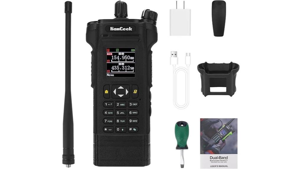dual band walkie talkie